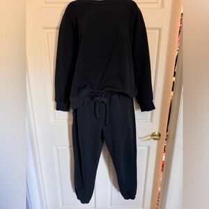Fabletics sweat set medium black